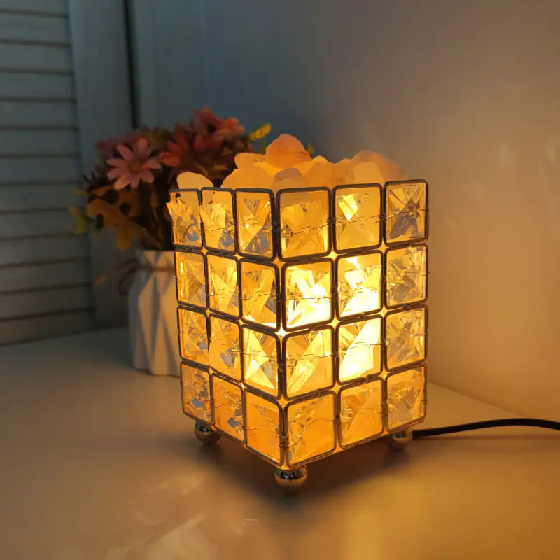 Cute Mini Creative European Table Lamp Modern Led Crystal Bedroom Table Lamp Night Lights Crystal Lampe Bureau Room Decor - Luna Nest