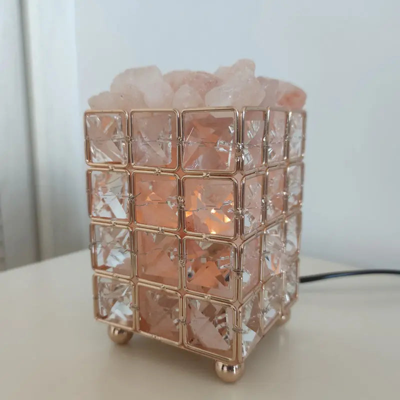 Cute Mini Creative European Table Lamp Modern Led Crystal Bedroom Table Lamp Night Lights Crystal Lampe Bureau Room Decor - Luna Nest