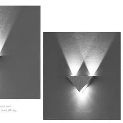 Fashion Creative Led Triangle Wall Lamp - Luna Nest