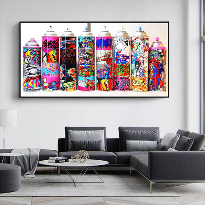 Canvas Wall Art, Wall Art Posters, Street Art - Luna Nest