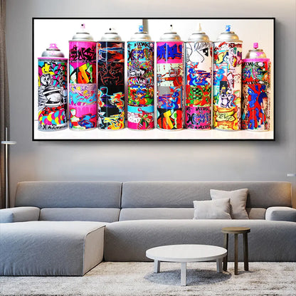 Canvas Wall Art, Wall Art Posters, Street Art - Luna Nest