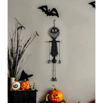 Gothic Tassel Skull Decorative Wall Hangings - Luna Nest