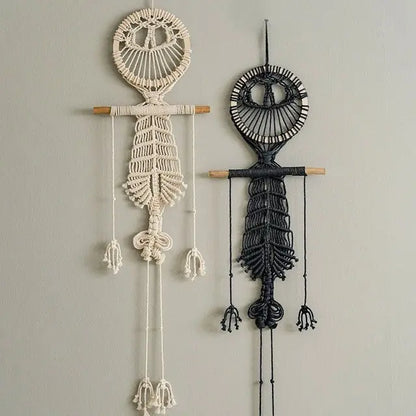 Gothic Tassel Skull Decorative Wall Hangings - Luna Nest