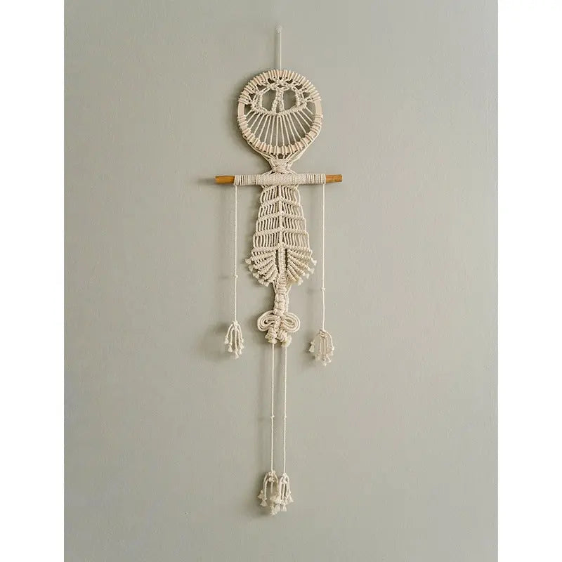 Gothic Tassel Skull Decorative Wall Hangings - Luna Nest