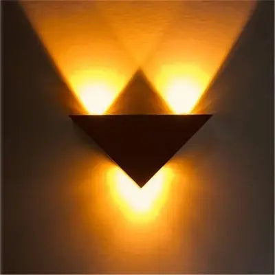 Fashion Creative Led Triangle Wall Lamp - Luna Nest
